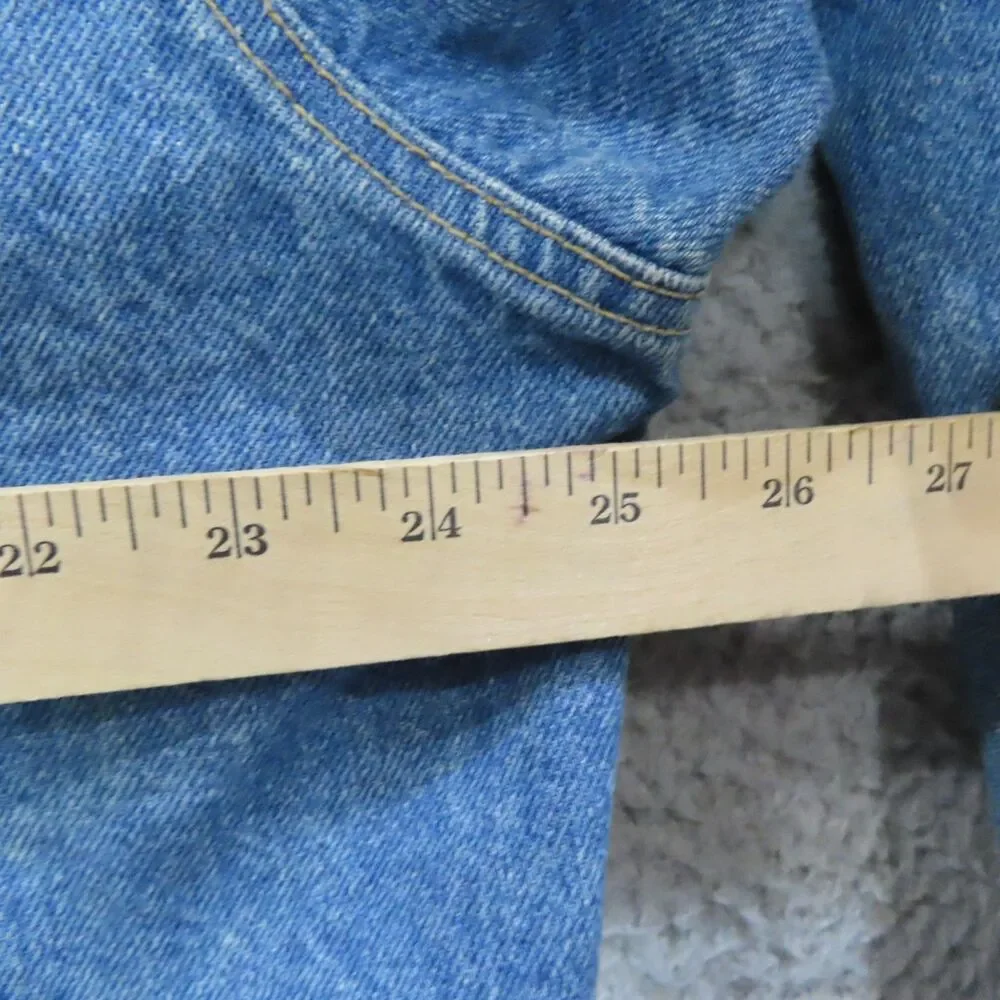 Vintage Levi's 80s/90s Trucker Denim Jacket Coat MADE IN USA Model 70507 0214 XL - Picture 9 of 12